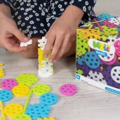Meli Bloques · Basic Constructor Set 60pcs Pastel*Niños Bloques Meli|Juguetes Y Juegos Motricidad Fina