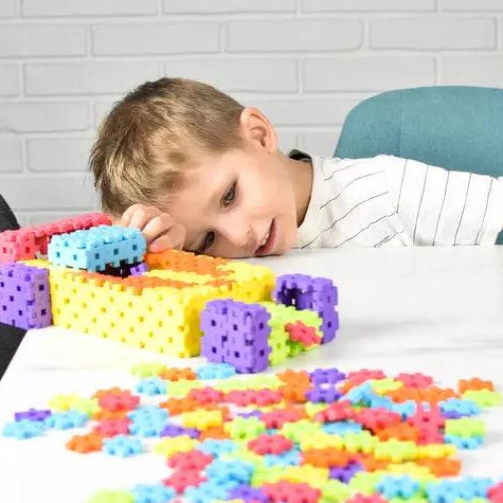 Meli Bloques · Basic Edu 1200 piezas*Niños Bloques Meli|Juguetes Y Juegos Motricidad Fina