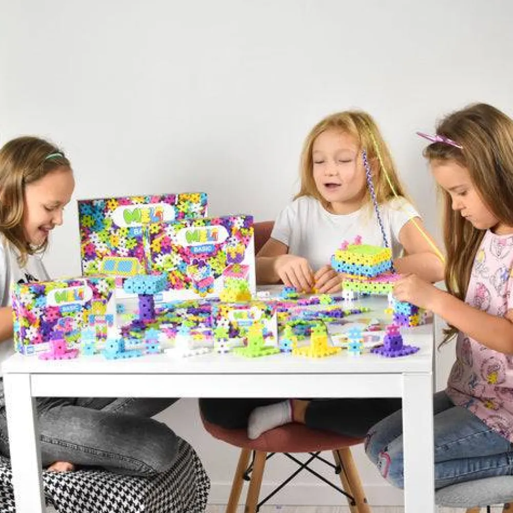 Meli Bloques · Basic Pastel 300 piezas*Niños Bloques Meli|Juguetes Y Juegos Motricidad Fina