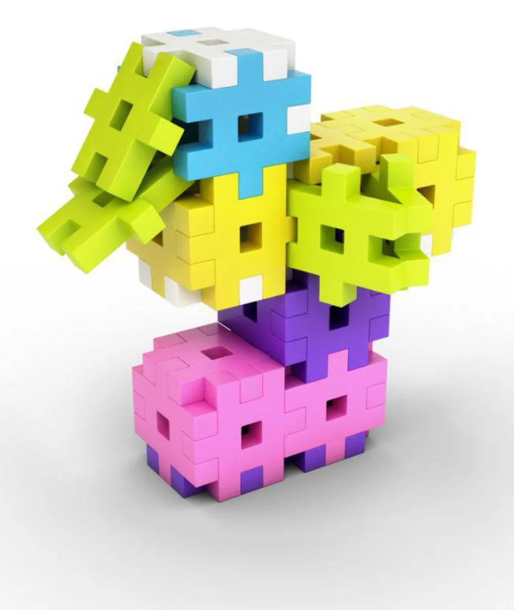Meli Bloques · Basic Pastel 300 piezas*Niños Bloques Meli|Juguetes Y Juegos Motricidad Fina