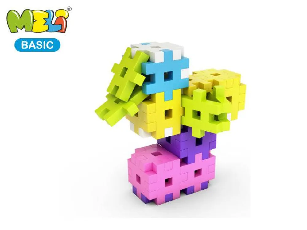 Meli Bloques · Basic Travel Box 250 piezas*Niños Bloques Meli|Juguetes Y Juegos Motricidad Fina