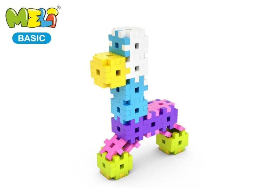 Meli Bloques · Basic Travel Box 250 piezas*Niños Bloques Meli|Juguetes Y Juegos Motricidad Fina