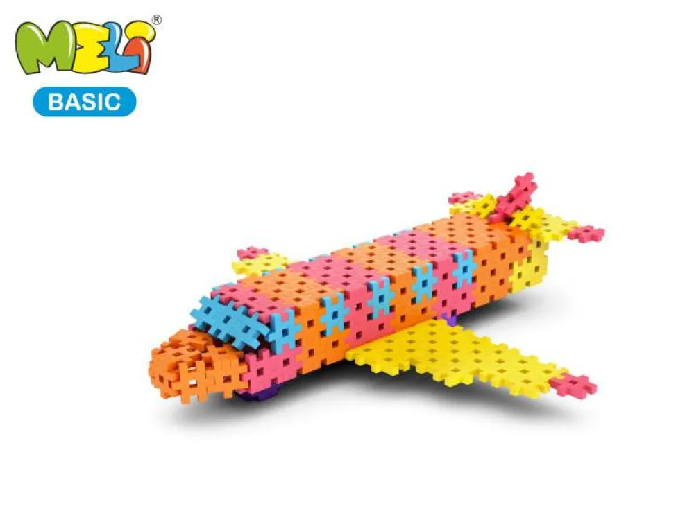 Meli Bloques · Basic Travel Box 500 piezas*Niños Bloques Meli|Juguetes Y Juegos Motricidad Fina