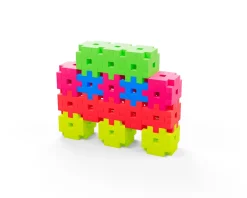 Meli Bloques · Basic Travel Box 500 piezas Neon*Niños Bloques Meli|Juguetes Y Juegos Motricidad Fina