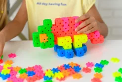 Meli Bloques · Basic Travel Box 500 piezas Neon*Niños Bloques Meli|Juguetes Y Juegos Motricidad Fina