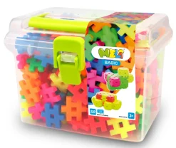 Meli Bloques · Basic Travel Box 250 piezas Neon*Niños Bloques Meli|Juguetes Y Juegos Motricidad Fina