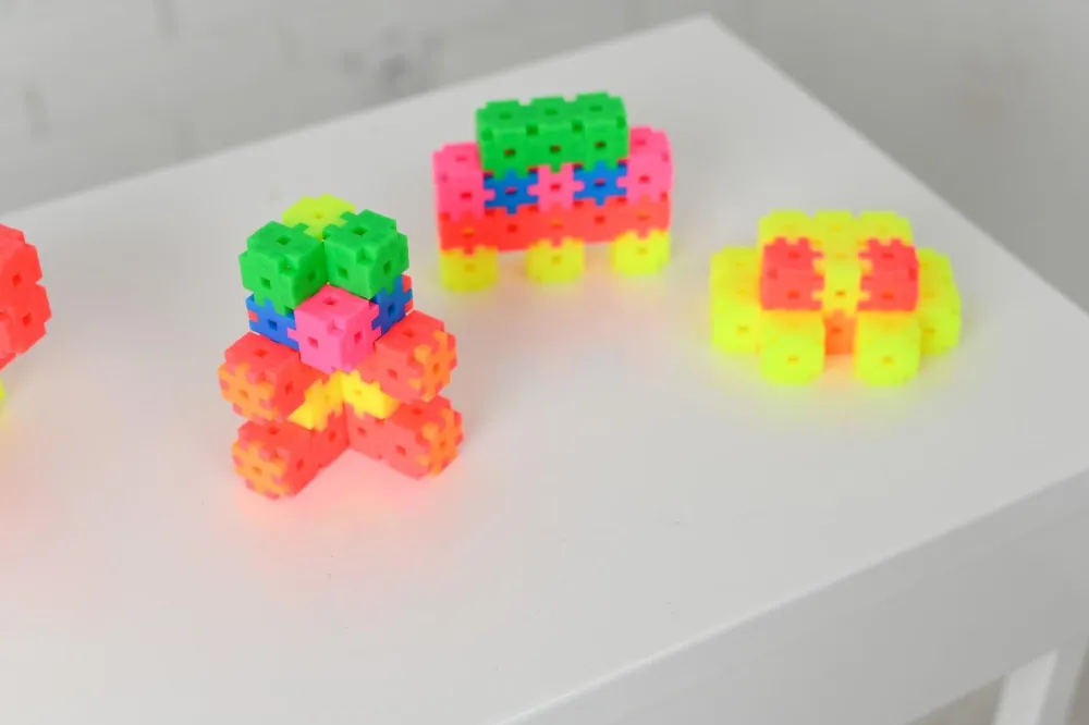 Meli Bloques · Basic Travel Box 250 piezas Neon*Niños Bloques Meli|Juguetes Y Juegos Motricidad Fina