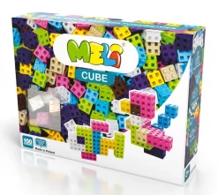 Meli Bloques · Cube 100 piezas Pastel*Niños Bloques Meli|Juguetes Y Juegos Motricidad Fina