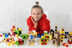 Meli Bloques · Cube 200 piezas*Niños Bloques Meli|Juguetes Y Juegos Motricidad Fina