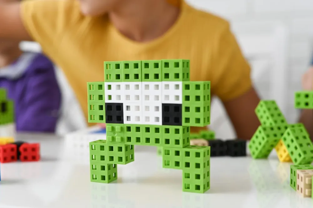 Meli Bloques · Cube 100 piezas*Niños Bloques Meli|Juguetes Y Juegos Motricidad Fina