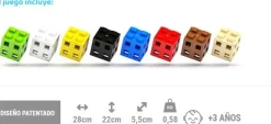 Meli Bloques · Cube 100 piezas*Niños Bloques Meli|Juguetes Y Juegos Motricidad Fina