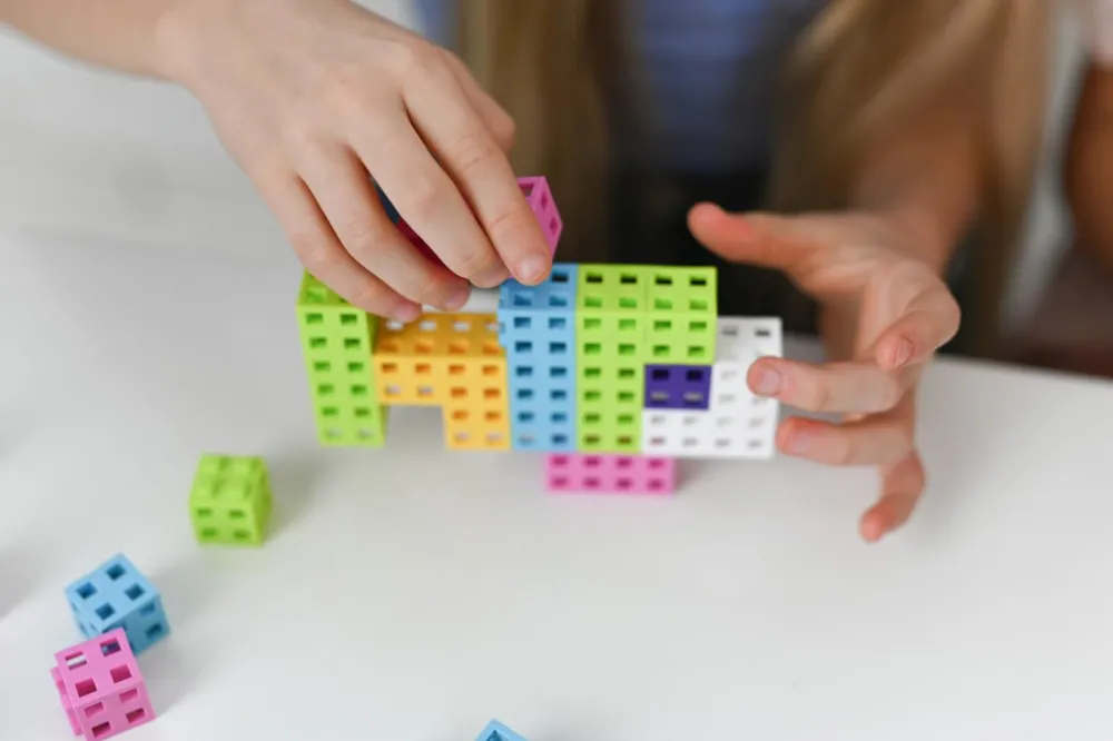 Meli Bloques · Cube 200 piezas Pastel*Niños Bloques Meli|Juguetes Y Juegos Motricidad Fina