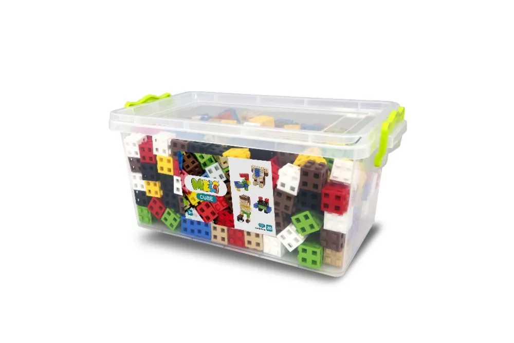 Meli Bloques · Cube Edu 300 piezas*Niños Bloques Meli|Juguetes Y Juegos Motricidad Fina