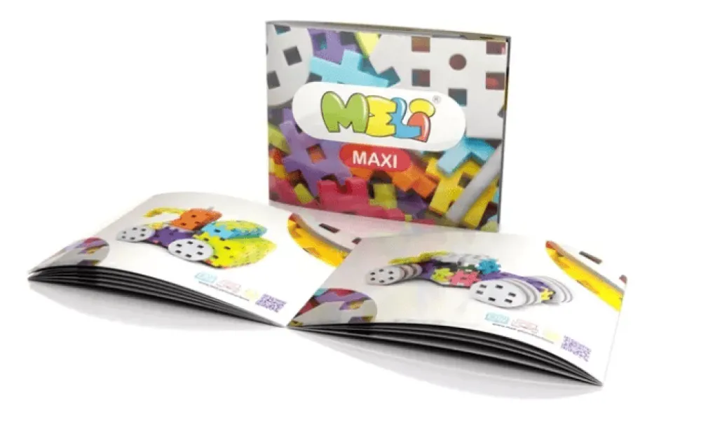 Meli Bloques · Maxi Constructor 120 piezas*Niños Bloques Meli|Juguetes Y Juegos Motricidad Fina
