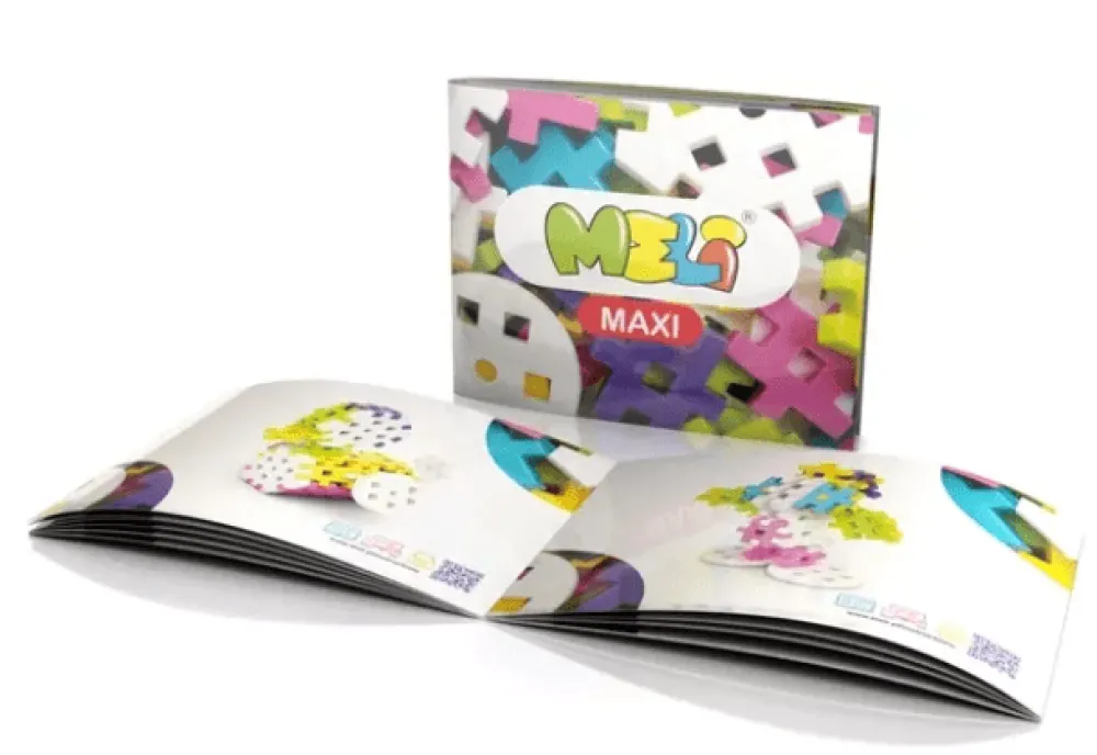 Meli Bloques · Maxi Pastel Constructor 120 piezas*Niños Bloques Meli|Juguetes Y Juegos Motricidad Fina