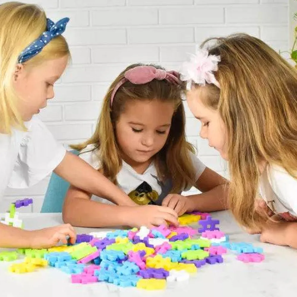 Meli Bloques · Maxi Pastel 200 piezas*Niños Bloques Meli|Juguetes Y Juegos Motricidad Fina
