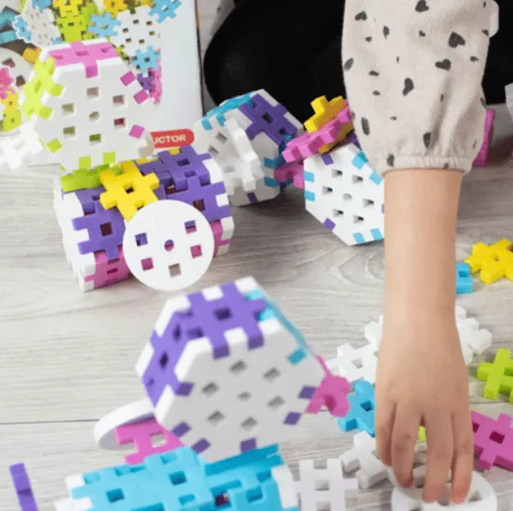 Meli Bloques · Maxi Pastel Constructor 70 piezas*Niños Bloques Meli|Juguetes Y Juegos Motricidad Fina