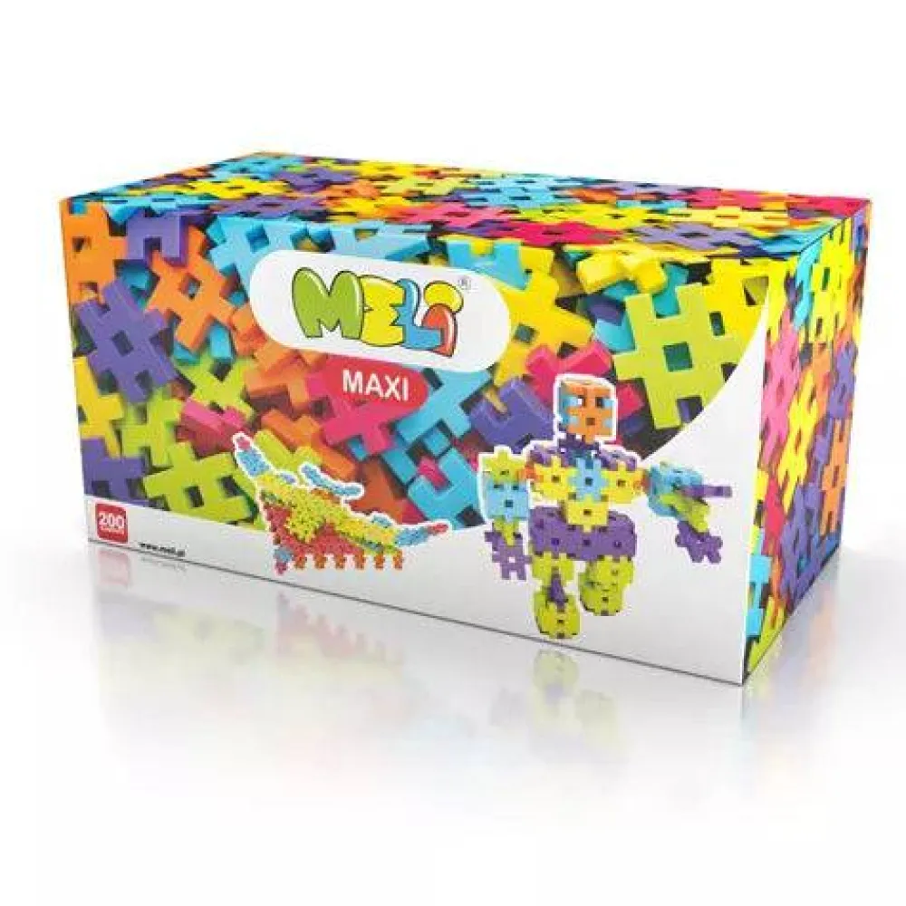 Meli Bloques · Maxi 200piezas*Niños Bloques Meli|Juguetes Y Juegos Motricidad Fina