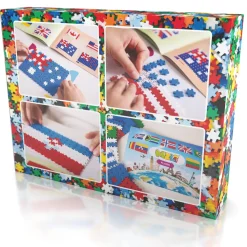 Meli Bloques · Mini Tematic Banderas del mundo*Niños Bloques Meli|Juguetes Y Juegos Motricidad Fina