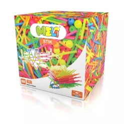Meli Bloques · Stik 600 pcs Neon*Niños Bloques Meli|Juguetes Y Juegos Motricidad Fina
