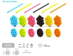 Meli Bloques Maxi · Constructor Set 60 piezas*Niños Bloques Meli|Juguetes Y Juegos Motricidad Fina