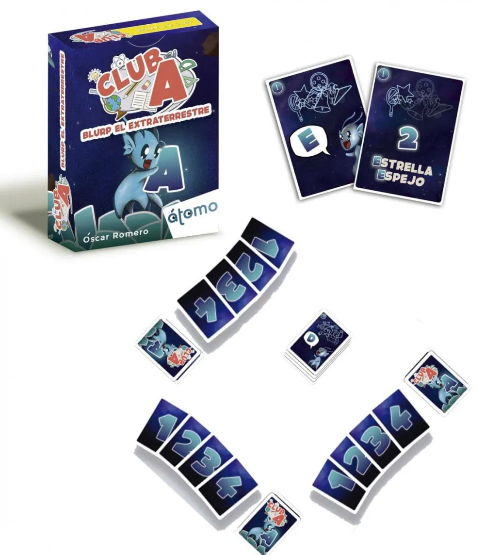 Átomo Games Blurp el Extraterrestre-Club A*Niños Átomo Games|Juegos De Mesa De Viaje