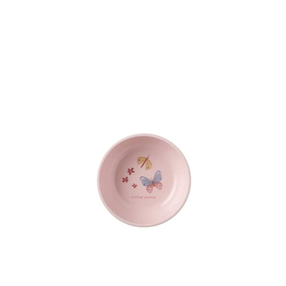 Little Dutch Bol infantil Mio Flores y Mariposas* Baby-Led Weaning Y Accesorios Alimentación