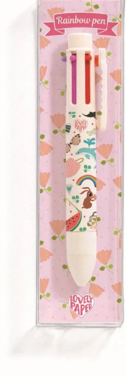Djeco Bolígrafo de 6 colores Tinou · Lovely Paper*Niños Bolis, Lápices Y Rotus