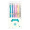 Djeco Bolígrafos de gel con purpurina (6 ud) · Lovely Paper*Niños Bolis, Lápices Y Rotus