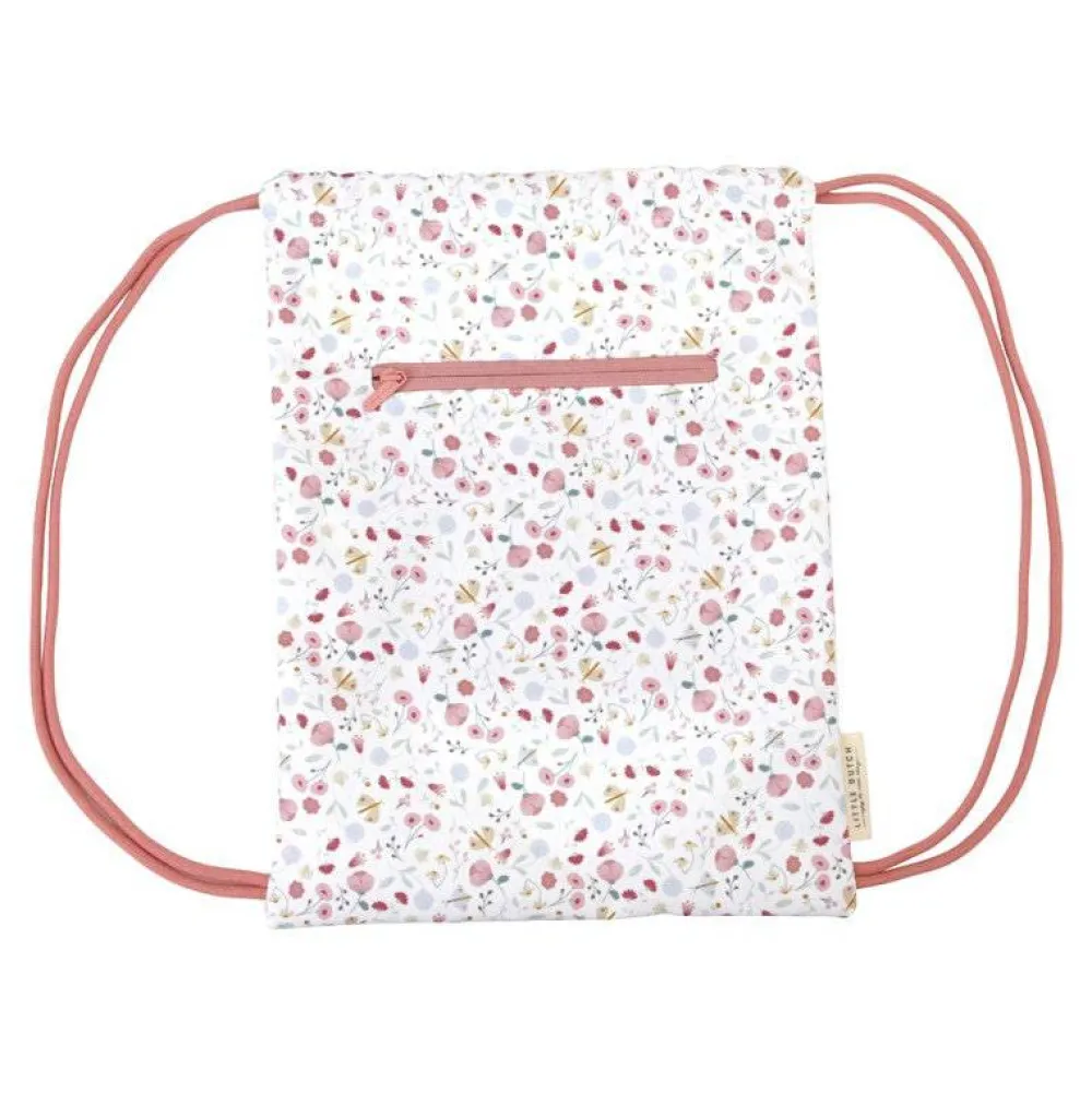 Little Dutch Bolsa Gym Flores & Mariposas ·* Mochilas Saco Infantil