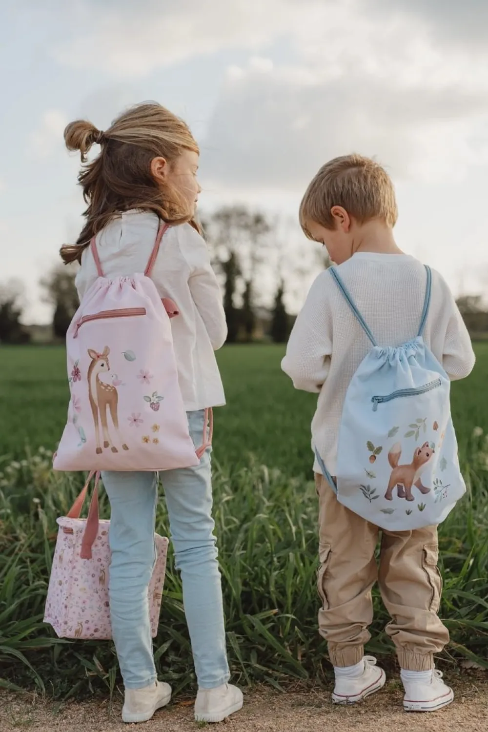 Little Dutch Bolsa Gym Forest Friends ·* Mochilas Saco Infantil