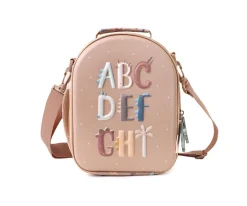 Tutete Bolsa Merienda Térmica 3D Funny Letters* Fundas De Almuerzo Y Bolsas De Merienda Térmicas