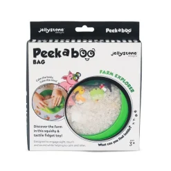 JELLYSTONE Bolsa Sensorial Peekaboo ·*Niños Juguetes Montessori|Juguetes Antiestrés