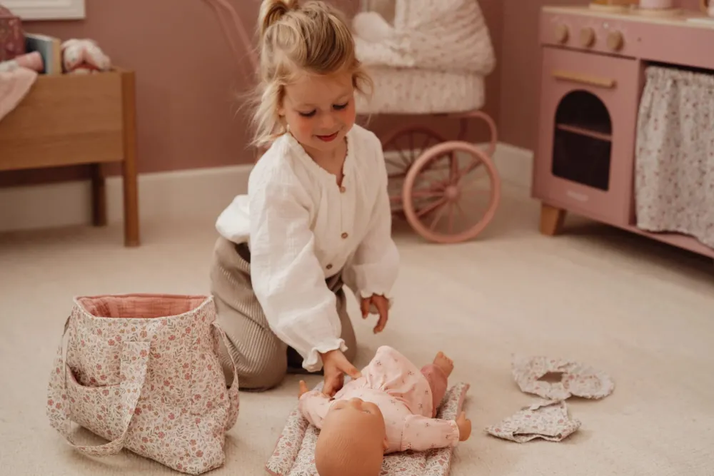 Little Dutch Bolso Cambiador muñecas ·*Niños Juguetes Waldorf|Juguetes Montessori