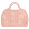 Tutete Bolso Plástico Retro Vintage · Pink Quartz* Mochilas, Cestas Y Bolsos Para Playa Y Piscina