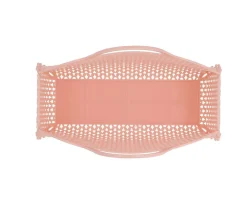 Tutete Bolso Plástico Retro Vintage · Pink Quartz* Mochilas, Cestas Y Bolsos Para Playa Y Piscina