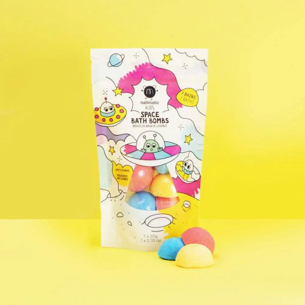 Nailmatic Bombas de Baño Mini Space ·*Niños Juguetes De Baño