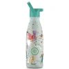 Cool Bottles Botella Acero - Princess Kingdom 350ml ·* Botellas De Agua Termo|Botellas De Agua Para El Cole·Botellas Termo