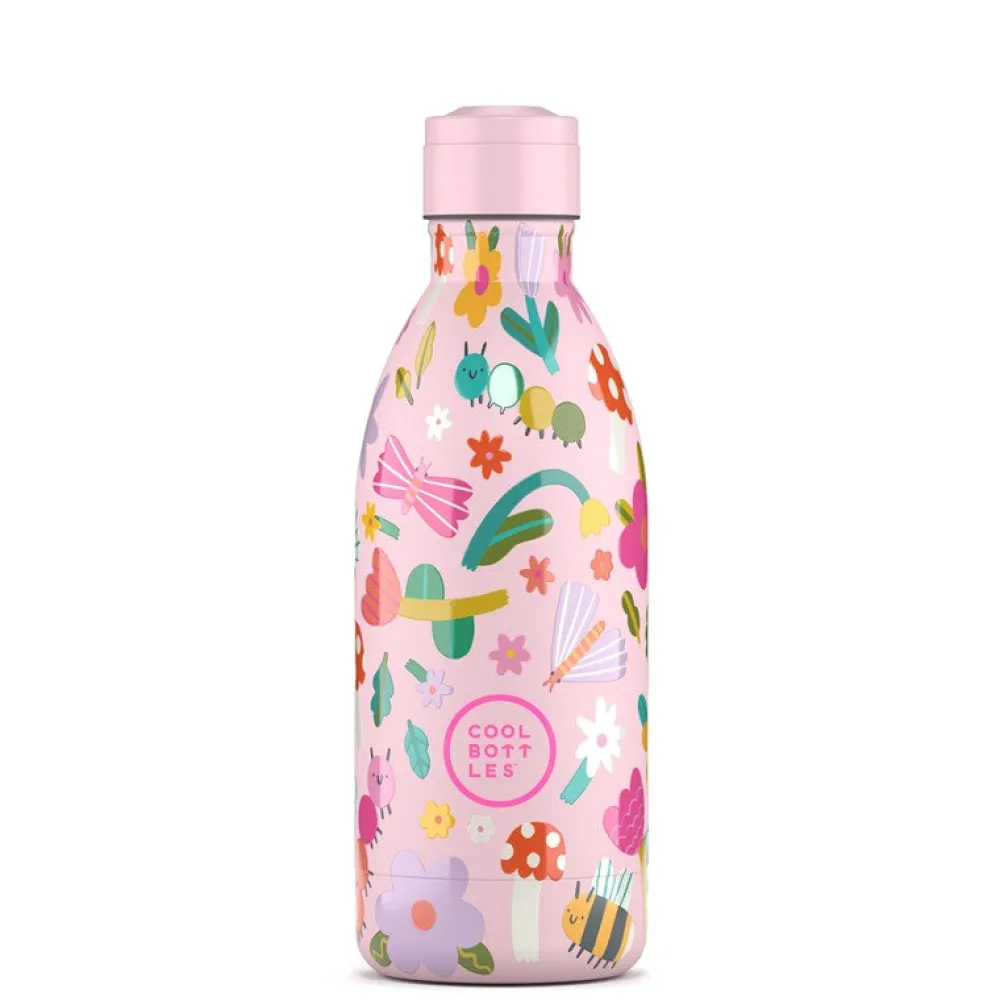 Cool Bottles Botella Acero Bug Life 500ml ·* Botellas De Agua Termo|Botellas De Agua Para El Cole·Botellas Termo