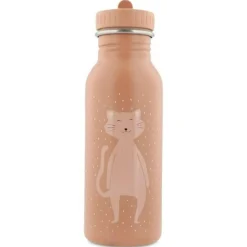 Trixie Botella Acero Cat 500ml ·* Botellas De Agua De Acero|Botellas De Agua Para El Cole·Botellas De Acero