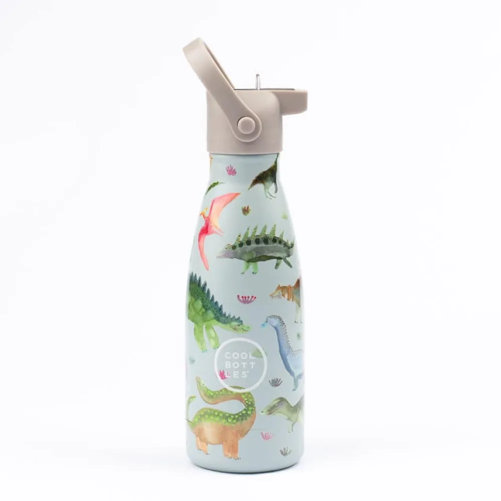 Cool Bottles Botella Acero Dinos Planet 260ml ·* Botellas De Agua De Acero|Botellas De Agua Para El Cole·Botellas De Acero