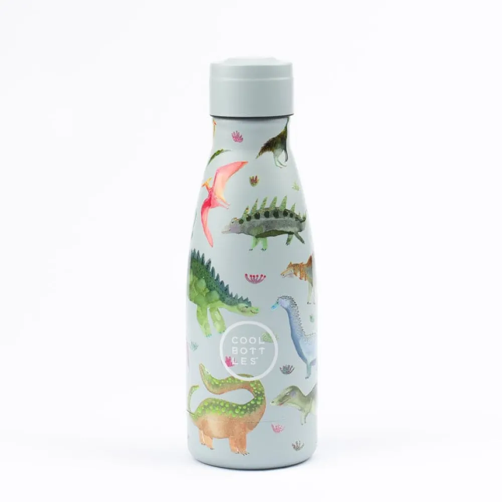 Cool Bottles Botella Acero Dinos Planet 260ml ·* Botellas De Agua De Acero|Botellas De Agua Para El Cole·Botellas De Acero