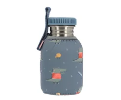 Tutete Botella Acero Funda Croc 350ml* Botellas De Agua De Acero|Botellas De Agua Para El Cole·Botellas De Acero