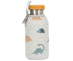 Tutete Botella Acero Funda Dinos World 500ml* Botellas De Agua De Acero|Botellas De Agua Para El Cole·Botellas De Acero