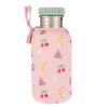 Tutete Botella Acero Funda Fruits 500ml* Botellas De Agua De Acero|Botellas De Agua Para El Cole·Botellas De Acero