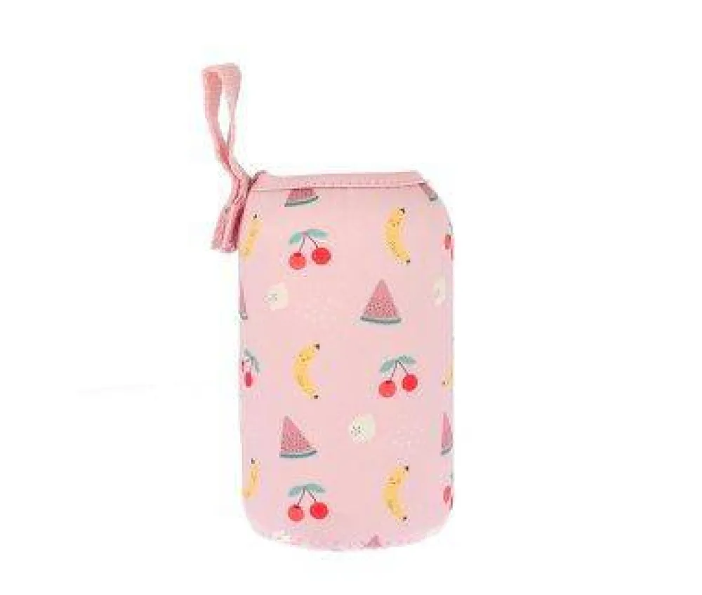Tutete Botella Acero Funda Fruits 500ml* Botellas De Agua De Acero|Botellas De Agua Para El Cole·Botellas De Acero