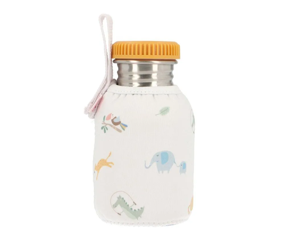Tutete Botella Acero Funda Savannah 350ml* Botellas De Agua De Acero|Botellas De Agua Para El Cole·Botellas De Acero