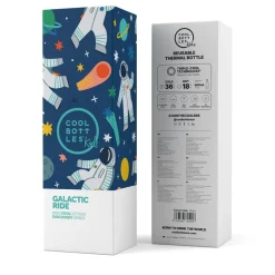 Cool Bottles Botella Acero Galactic Ride 500ml ·* Botellas De Agua Termo|Botellas De Agua Para El Cole·Botellas Termo