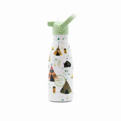 Cool Bottles Botella Acero Indian Tribe 260ml ·* Botellas De Agua Termo|Botellas De Agua Para El Cole·Botellas Termo