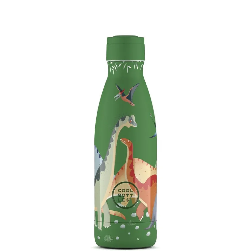 Cool Bottles Botella Acero Jurassic Era 350ml ·* Botellas De Agua Termo|Botellas De Agua Para El Cole·Botellas Termo